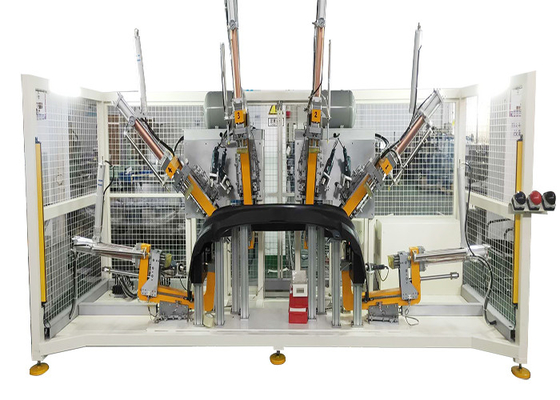 شراء آلة لحام السيارات المؤازرة 3T 850mm معدات تخريم ممتص الصدمات online manufacture