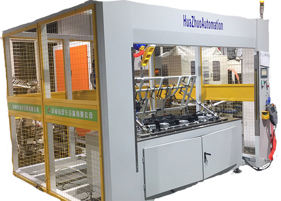 شراء آلة لحام بالموجات فوق الصوتية PLC 75 مم متعددة الرؤوس لحام بقعة السيارات online manufacture