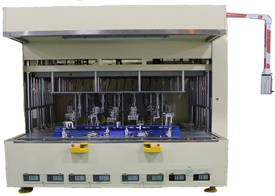 شراء آلة لحام البقعة الأوتوماتيكية متعددة الرؤوس 125 مللي متر PLC ماكينة لحام الوفير online manufacture