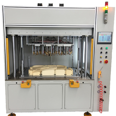 شراء 4000W سيارة تقليم الساخن آلة لحام بالذوبان الساخن 3T PLC آلة لحام باب السيارة online manufacture