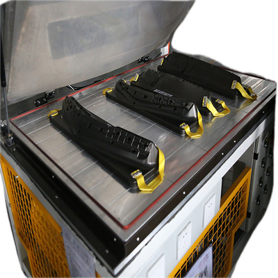 آلة طي الحواف بالضغط الساخن 0.01s PLC Edge Wrapping Equipment