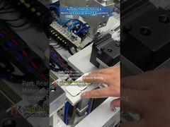 تثقيب ولحام غطاء الرادار في الموقع على المصد الخلفي المصنوع من البولي بروبلين